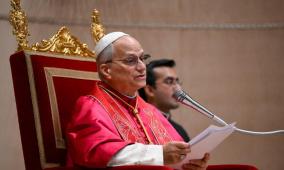 البابا: للفلسطينيين الحق في العيش بسلام على أرضهم