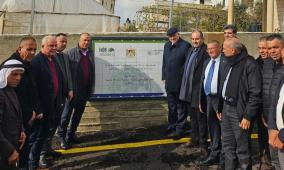 حجاوي يتفقد عددا من الهيئات المحلية ويفتتح مشاريع تطويرية غرب رام الله