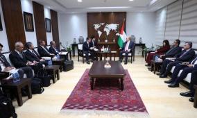 مصطفى يبحث مع وزير خارجية اليابان مستجدات الأوضاع وتعزيز التعاون المشترك