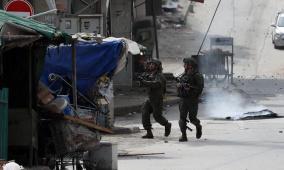 3 اصابات برصاص الاحتلال في حارة الياسمينة بمدينة نابلس