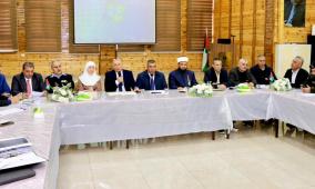 اجتماع موسّع يبحث سبل مواجهة اعتداءات الاحتلال المستمرة على الحرم الإبراهيمي