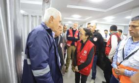 "الهلال الأحمر" تفتتح قسم الاستقبال والطوارئ المُؤهَّل في مستشفى الأمل