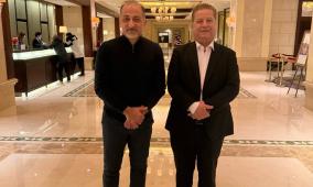 بكين.. السفير عواد يلتقي مندوب فلسطين لدى الجامعة العربية