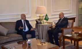 الفريق الرجوب يُطلع أبو الغيط على آخر الأوضاع السياسية الفلسطينية