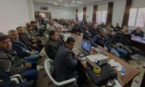 الغرفة التجارية الصناعية الزراعية بغزة تستضيف ورشة عمل لمربي النحل لبحث واقع القطاع وسبل التعافي