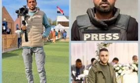 مدى" يدين بأشد العبارات استشهاد ثلاثة صحفيين فلسطينيين في استهداف إسرائيلي متعمد وسط قطاع غزة