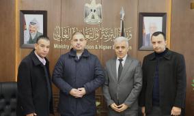 برهم يبحث مع نقيب المحامين آفاق التعاون المشترك