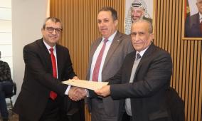 المهندس زغلول سمحان يتسلم مهامه رئيسا لسلطة جودة البيئة