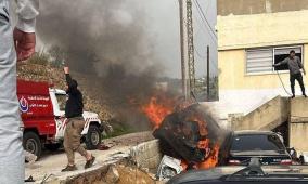 شهيد إثر قصف الاحتلال مركبة جنوب لبنان