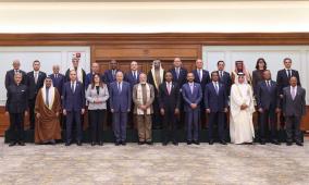 خلال استقباله وزراء خارجية عربا ومسؤولين: رئيس الوزراء الهندي يؤكد دعم بلاده المستمر والراسخ لـشعبنا