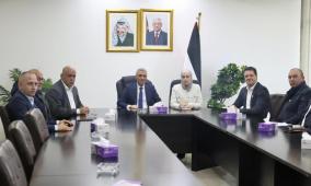 رئيس الهيئة العامة للشؤون المدنية الوزير أيمن قنديل يلتقي ملتقى رجال أعمال نابلس