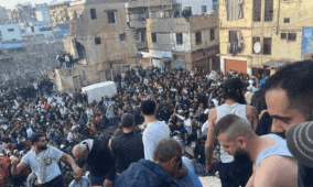 ضحايا ومفقودين جراء انهيار مبنى سكني في طرابلس شمال لبنان