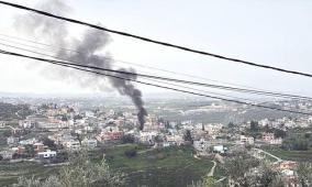 لبنان: 3 شهداء بينهم طفل بغارة على مركبة في بلدة يانوح