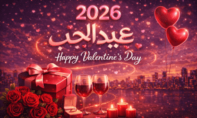 أجمل عبارات ورسائل عيد الحب 2026 للحبيب والزوج.. كلمات رومانسية وتهاني الفلنتاين