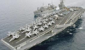 أكبر حاملة طائرات في العالم تتجه إلى الشرق الأوسط