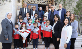 جولة تفقدية لوزير التربية والتعليم العالي في محافظة بيت لحم