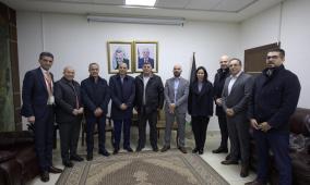 د. سامر فارس ينفذ جولة زيارات في محافظة نابلس