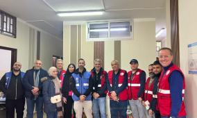 الهلال الأحمر الفلسطيني في لبنان ينظم يوماً طبياً في مركز إيواء سبلين لدعم النازحين