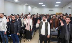 91 مهندسًا ومهندسة يؤدون قسم مزاولة المهنة وينضمون لنقابة المهندسين