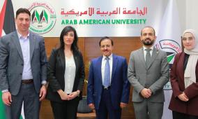 الجامعة العربية الأمريكية تبحث سبل التعاون المشترك مع سفير دولة فلسطين لدى العراق