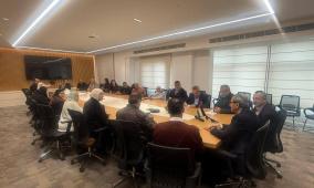 م. سمحان يبحث مع مركز التعليم البيئي تعزيز التعاون وتطوير العمل البيئي