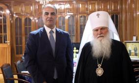 سفير فلسطين يُطلع ممثل الكنيسة الروسية الأرثوذكسية في أوزبكستان وعموم وسط آسيا على آخر التطورات