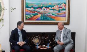 وزير الثقافة يبحث مع القنصل الإسباني آفاق التعاون الثقافي المشترك
