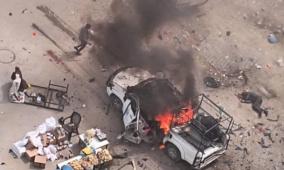 4 شهداء بينهم طفل في قصف الاحتلال مركبة بمدينة غزة