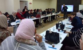 جمعية المرأة العاملة تختتم سلسلة لقاءات حول الدستور الفلسطيني المؤقت