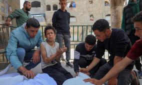 شهيد وإصابتان في قصف الاحتلال محطة تحلية مياه شرق مدينة غزة