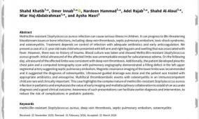 فريق طبي من جامعة القدس ينشر دراسة جديدة في مجلة طبية دولية