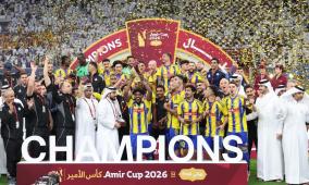 الغرافة بطلاً لكأس الأمير 2026 برباعية أمام السد