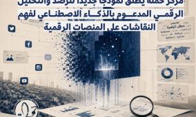 مركز حملة يطلق نموذجًا جديدًا للرصد والتحليل الرقمي المدعوم بالذكاء الاصطناعي لفهم النقاشات على المنصات الرقمية
