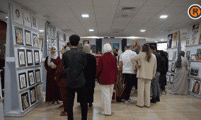 الكلية العصرية تنظم معرضا فنيا بعنون "بصمة عصرية الثاني"