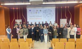 جمعية "التمكين" تنفذ لقاءً تعريفياً بمشروع "مسارات إعلامية" في الجامعة العربية الأمريكية بجنين