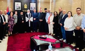 غنام: فلسطين ستبقى أرض التآخي والمحبة بين المسلمين والمسيحيين