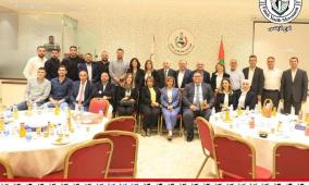 حركة الشبيبة الفتحاوية تشارك في حفل تكريم المجلس البلدي السابق لمدينة نابلس
