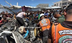 شهداء وجرحى في قصف إسرائيلي استهدف مركبة غرب خان يونس
