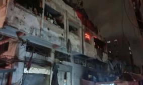 5 شهداء بينهم طفلتان وأكثر من 20 مصاباً بقصف الاحتلال شقة وسط مدينة غزة