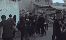 شهيد ومصابون في قصف مسيرة للاحتلال استهدف تجمعاً للأهالي بحي الزيتون