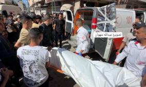 3 شهداء بعد قصف الاحتلال تجمعا لمواطنين شرق مدينة غزة