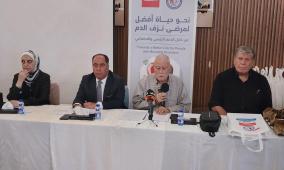الجمعية الفلسطينية لأمراض نزف الدم تطلق نداءً عاجلاً لإنقاذ المرضى وتكرّم الصحفي علي السمودي في جنين