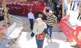 صور | انتهاء موسم الحج واكتمال وصول كافة حجاج دولة فلسطين إلى أرض الوطن