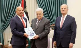 الرئيس يتسلم التقرير السنوي لصندوق الاستثمار الفلسطيني لعام 2025