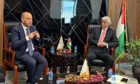 رئيس بلدية الخليل يبحث تعزيز التعاون المشترك مع رئيس المكتبة الوطنية الفلسطينية