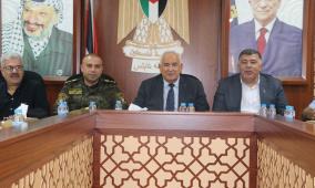 صور | وزير الداخلية يتفقد محافظة نابلس ويكرّم مدير مديرية الداخلية السابق