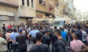 شهيدان بقصف الاحتلال منزلًا في حي الشيخ رضوان شمال مدينة غزة