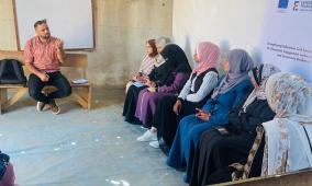 ورشة تعريفية بمجالس الظل تستهدف عضوات مجلس ظل بلدية دير البلح