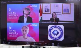 الخليلي تبحث مع هيئة الأمم المتحدة للمرأة تعزيز التعاون لدعم أولويات النساء الفلسطينيات