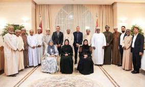 السفير الرويضي يلتقي جمعية الصحفيين العُمانية ويطلعهم على الأوضاع في فلسطين